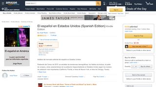 
                            1. Amazon.com: El español en Estados Unidos (Spanish Edition) eBook ...