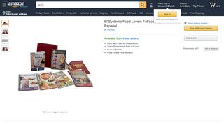 
                            11. Amazon.com : El Systema Food Lovers Fat Loss System en Español ...