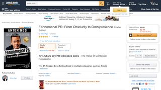 
                            10. Amazon.com: Fennomenal PR: From Obscurity to Omnipresence ...