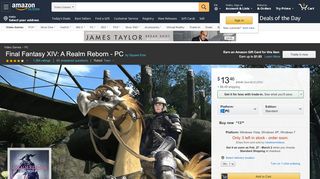 
                            9. Amazon.com: Final Fantasy XIV: A Realm Reborn - PC: Video Games