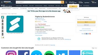 
                            11. Amazon.com: Flights by StudentUniverse: Appstore for Android