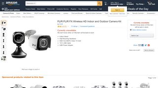 
                            9. Amazon.com : FLIR FLIR FX Wireless HD Indoor and Outdoor Camera ...
