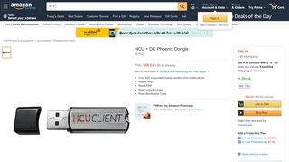 
                            10. Amazon.com: HCU + DC Phoenix Dongle: Cell Phones & Accessories