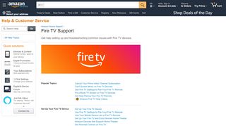 
                            4. Amazon.com Help: Fire TV Stick Help