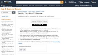 
                            3. Amazon.com Help: Register or Deregister Your Fire TV