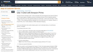 
                            6. Amazon.com Help: Use 1-Click with Amazon Prime