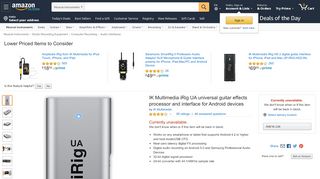 
                            6. Amazon.com: IK Multimedia iRig UA universal guitar effects processor ...