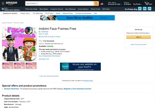 
                            11. Amazon.com: Imikimi Face Frames Free: Appstore for Android
