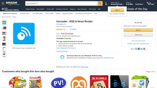 
                            13. Amazon.com: Inoreader - RSS & News Reader: Appstore for Android