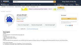 
                            2. Amazon.com: Jinvoo Smart: Alexa Skills