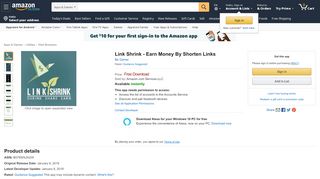 
                            6. Amazon.com: Link Shrink - Earn Money By Shorten Links: ...