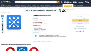 
                            11. Amazon.com: Lockwatch Mobile Security: Appstore for Android