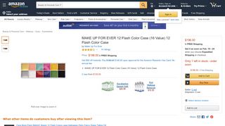 
                            4. Amazon.com : MAKE UP FOR EVER 12 Flash Color Case (16 Value ...