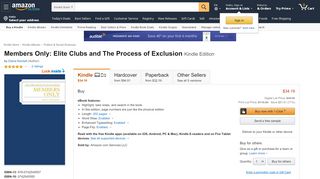 
                            6. Amazon.com: Members Only: Elite Clubs and The Process of ...