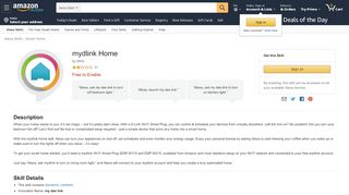 
                            9. Amazon.com: mydlink Home: Alexa Skills