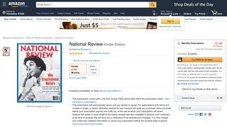 
                            8. Amazon.com: National Review: National Review Inc: Kindle Store