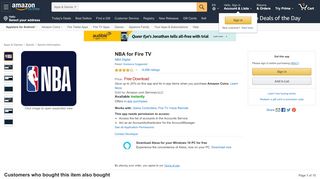 
                            12. Amazon.com: NBA for Fire TV: Appstore for Android