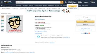 
                            11. Amazon.com: Nerdbux Unofficial App: Appstore for Android