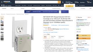 
                            12. Amazon.com: NETGEAR Performance WiFi Range Extender AC1200 ...