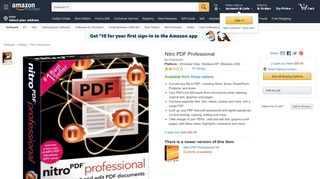 
                            8. Amazon.com: Nitro PDF Professional