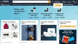 
                            4. Amazon.com: Online Shopping for Electronics, Apparel, Computers ...