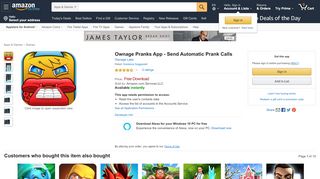 
                            8. Amazon.com: Ownage Pranks App - Send Automatic Prank Calls ...