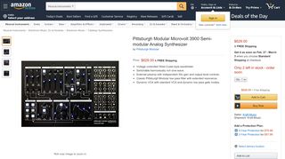 
                            4. Amazon.com: Pittsburgh Modular Microvolt 3900 Semi-Modular ...