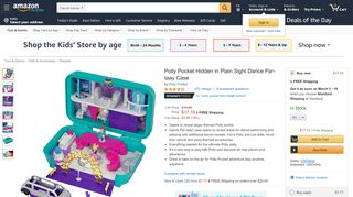 
                            5. Amazon.com: Polly Pocket Hidden in Plain Sight Dance Par-taay Case ...