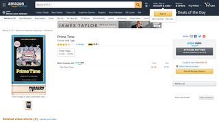 
                            12. Amazon.com: Prime Time: Movies & TV