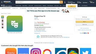 
                            10. Amazon.com: Project Free TV: Appstore for Android