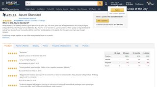 
                            10. Amazon.com Seller Profile: Azure Standard