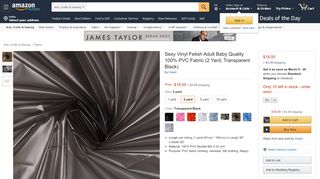 
                            6. Amazon.com: Sexy Vinyl Fetish Adult Baby Quality 100% PVC Fabric ...