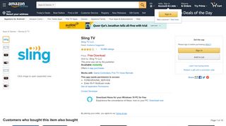 
                            13. Amazon.com: Sling TV: Appstore for Android