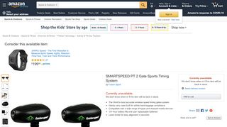 
                            10. Amazon.com : SMARTSPEED PT 2 Gate Sports Timing System ...