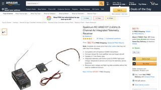 
                            13. Amazon.com: Spektrum RC AR8010T 2.4GHz 8-Channel Air ...