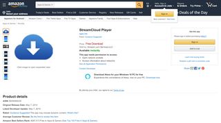 
                            6. Amazon.com: StreamCloud Player: Appstore for Android