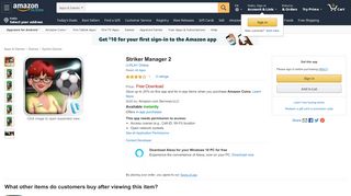 
                            7. Amazon.com: Striker Manager 2: Appstore for Android