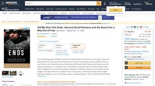 
                            12. Amazon.com: Tell Me How This Ends: General David Petraeus and ...