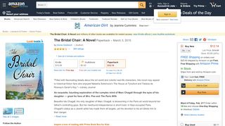 
                            12. Amazon.com: The Bridal Chair: A Novel (0760789247415): Gloria ...