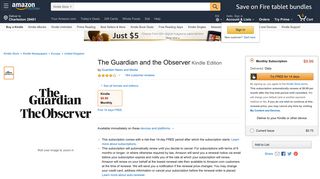 
                            8. Amazon.com: The Guardian and the Observer: Guardian ...