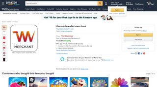 
                            7. Amazon.com: themobilewallet merchant: Appstore for Android