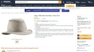 
                            7. Amazon.com: Tilley Endurables LTM5 Airflo Unisex Hat: Home ...