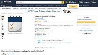 
                            13. Amazon.com: TodoToday Pro for Toodledo: Appstore for Android