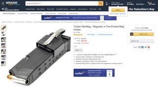 
                            9. Amazon.com : Tulster NeoMag - Magnetic in-The-Pocket Mag Holder ...