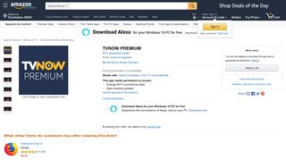 
                            8. Amazon.com: TVNOW PREMIUM: Appstore for Android