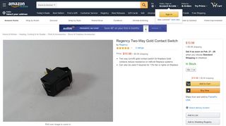 
                            2. Amazon.com: Two-way Gold Contact Switch: Home & Kitchen