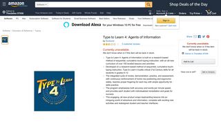 
                            11. Amazon.com: Type to Learn 4: Agents of Information