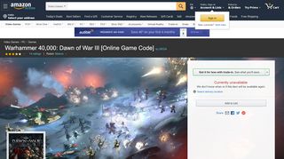 
                            8. Amazon.com: Warhammer 40,000: Dawn of War III [Online Game ...