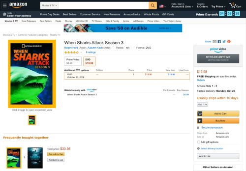 
                            5. Amazon.com: When Sharks Attack Season 3: Robby Hurd, Autumn ...