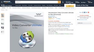 
                            9. Amazon.com: Wondershare Video Converter Ultimate for Mac ...